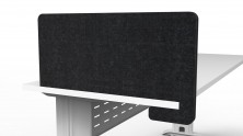Eco Panel Slide On Screen Divider. 300 High X 650 Long. Black Only